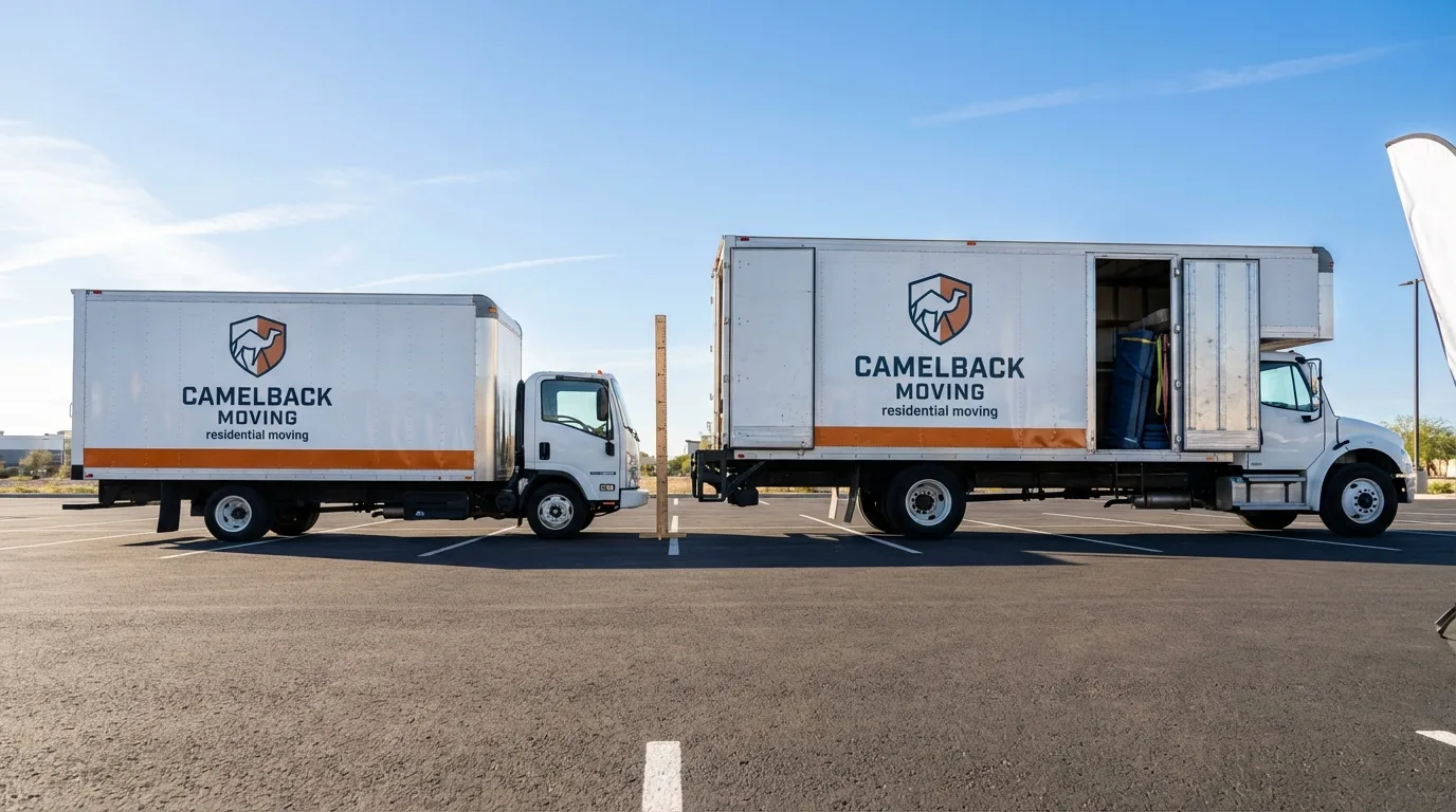 Moving truck size capacity guide in LaGrange